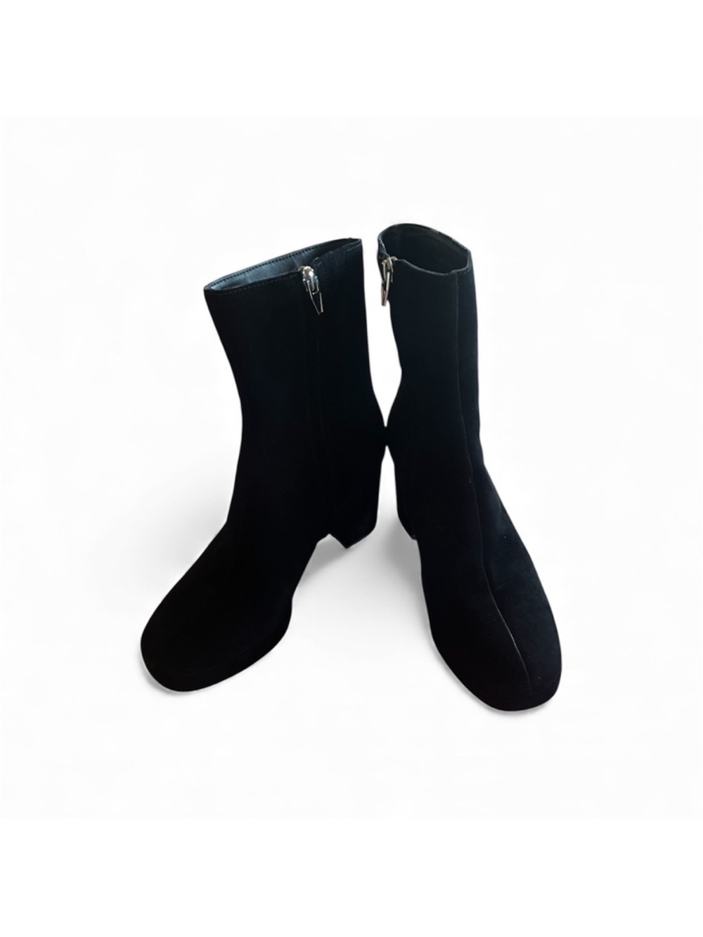 Dolce Vita Eden Ankle Booties Black Suede size 8.5